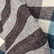 Gotland x Hebridean and Merino tweed throw image 5