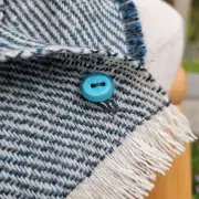 Gotland x hebridean and alpaca-rose tweed neckwarmer image 2