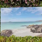 Glass Placemat Eriskay Beach image 2
