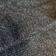 Two Sisters Tweed Fabric - Hebridean Rocks charcoal grey image 1
