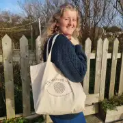 The Weaving Shed branded recycled cotton bag image 3