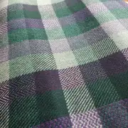 Three Sisters Tweed Fabric - thistle check image 3