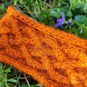 Hand Knitted gotland headband image 8