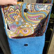 Harris tweed shoulder bag image 7