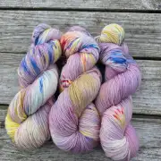 Hand-Dyed Yarn: 100% Merino, 4 ply x3 image 1