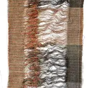 Textile Wall Art - 'tying-in' image 1