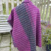 Two Sisters Tweed Shawl image 4