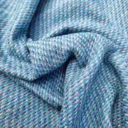 Two Sisters Tweed Fabric - sea image 10