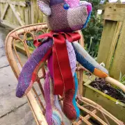 Tweed Teddy Bear made to order image 11