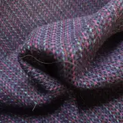 Two Sisters Tweed Fabric - purple retreat image 2