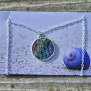 Two Sisters Tweed necklace image 1