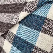 Gotland x Hebridean and Merino tweed throw image 4