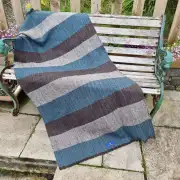 Gotland x hebridean tweed throw image 2