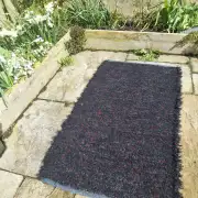 Handwoven pure wool rug image 2