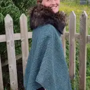 Two Sisters Tweed Cloak / Poncho image 3