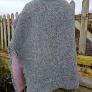 Two Sisters Tweed Shawl image 4