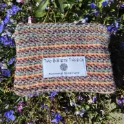 Two Sisters Tweed Zip Purse image 1
