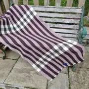 Gotland x Hebridean and Merino tweed throw image 2