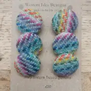 Three Sisters Tweed Buttons image 1