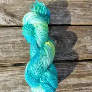 Hand-Dyed Yarn: 75% Merino, 25% silk, 4ply image 2