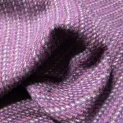 Two Sisters Tweed Fabric - purple heather image 2