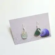 Sea Glass Earrings image 1
