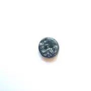 Ceramic button raku fired image 1