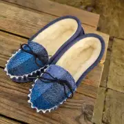 Suede and Tweed Slippers - Rockpool image 3