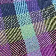 Two Sisters Tweed Fabric - Aurora Check #3 image 3