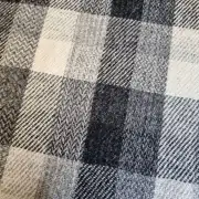 Two Sisters Tweed Fabric - winter check image 1