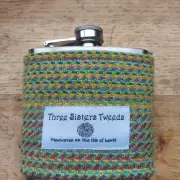 Hipflask with Three Sisters Tweed cover image 1
