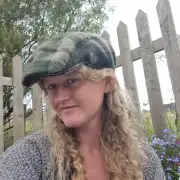 Harris Tweed cap hat 59cm image 1
