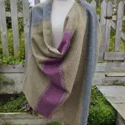 Two Sisters Tweed Shawl Lambswool image 1