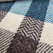 Gotland x Hebridean and Merino tweed throw image 7