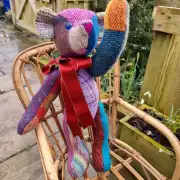Tweed Teddy Bear made to order image 9