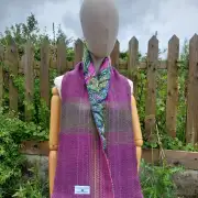 Three Sisters Tweed Scarf - Aurora - 3 image 1