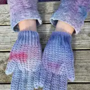 Hand dyed gloves - XS image 5