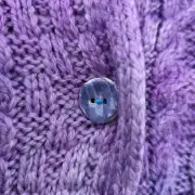 Hand dyed merino wool cardigan image 8