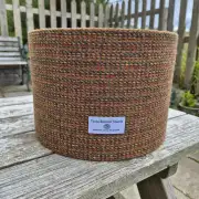 Three Sisters Tweed luxury lampshade 30cm ceiling image 2