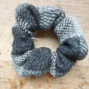 Three Sisters Tweed hair scrunchie image 1