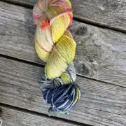 Hand-Dyed Yarn: 100% Merino, aran image 1