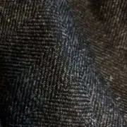 Two Sisters Tweed Fabric - Hebridean Rocks darkest grey image 4