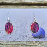 Two Sisters Tweed earrings image 1