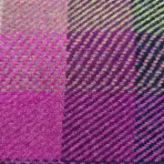 Two Sisters Tweed Fabric - Aurora Check #4 image 2