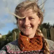 Hand Knitted gotland headband image 5