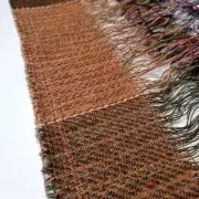 Textile Wall Art - 'tying-in' image 5
