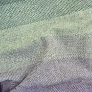 Three Sisters Tweed Fabric - Thistle hombre - mint green image 2