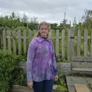 Hand dyed merino wool cardigan image 1