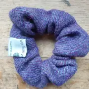 Three Sisters Tweed hair scrunchie image 1