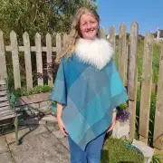 Two Sisters Tweeds Poncho Cloak image 1